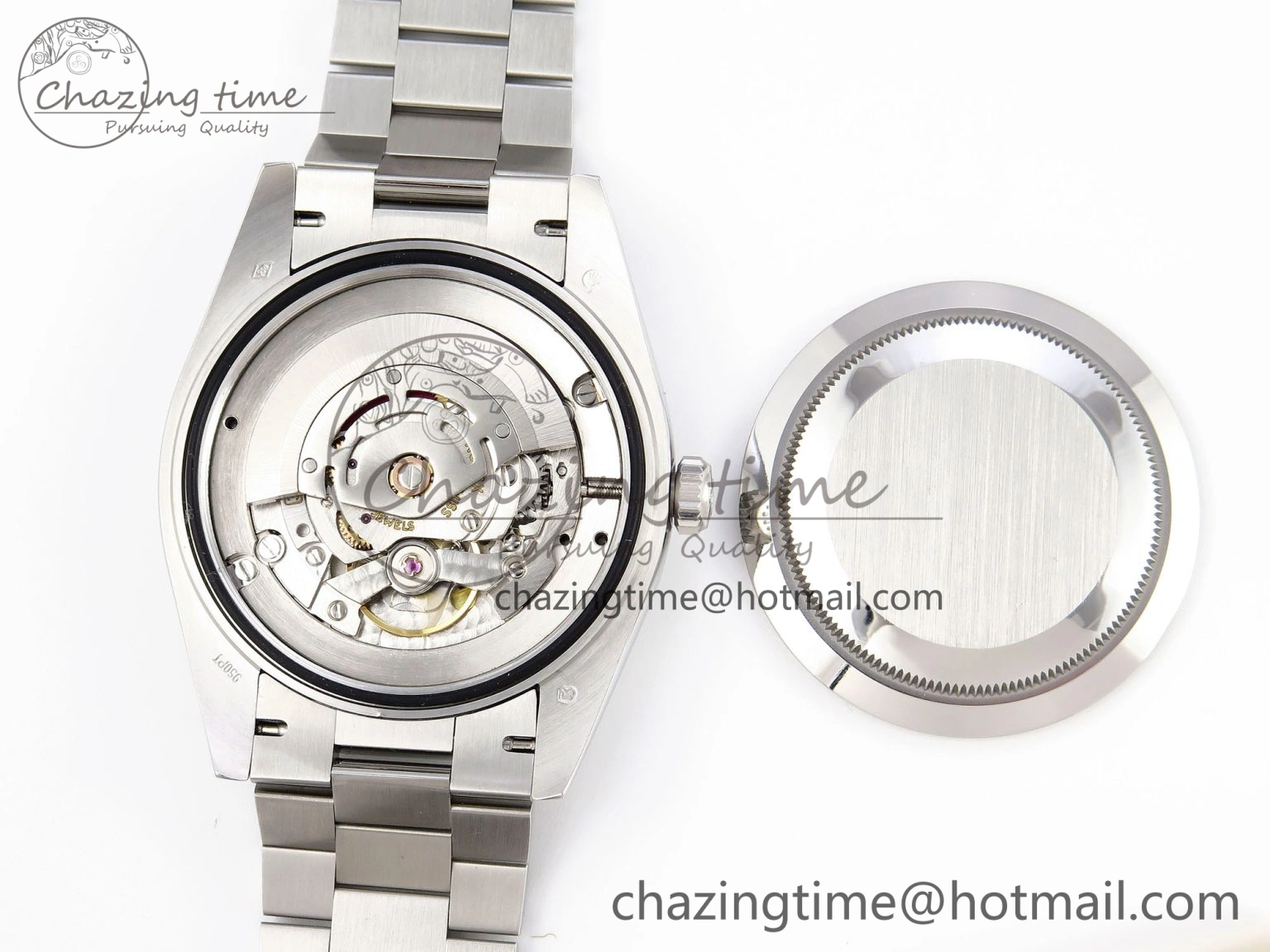 Original Day-Date 40 SS GSF Gain Weight Meteorite Crystal Dial on President Bracelet A 1916