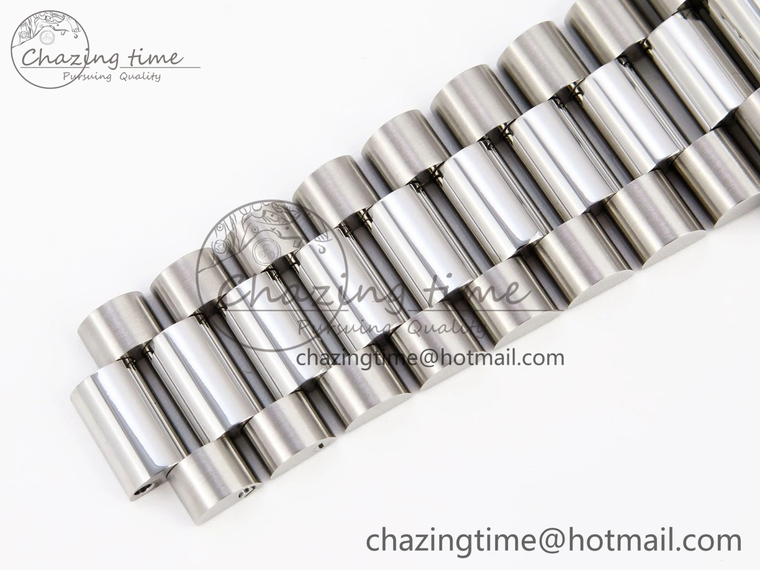 Original Day-Date 40 SS GSF Gain Weight Meteorite Crystal Dial on President Bracelet A 1916