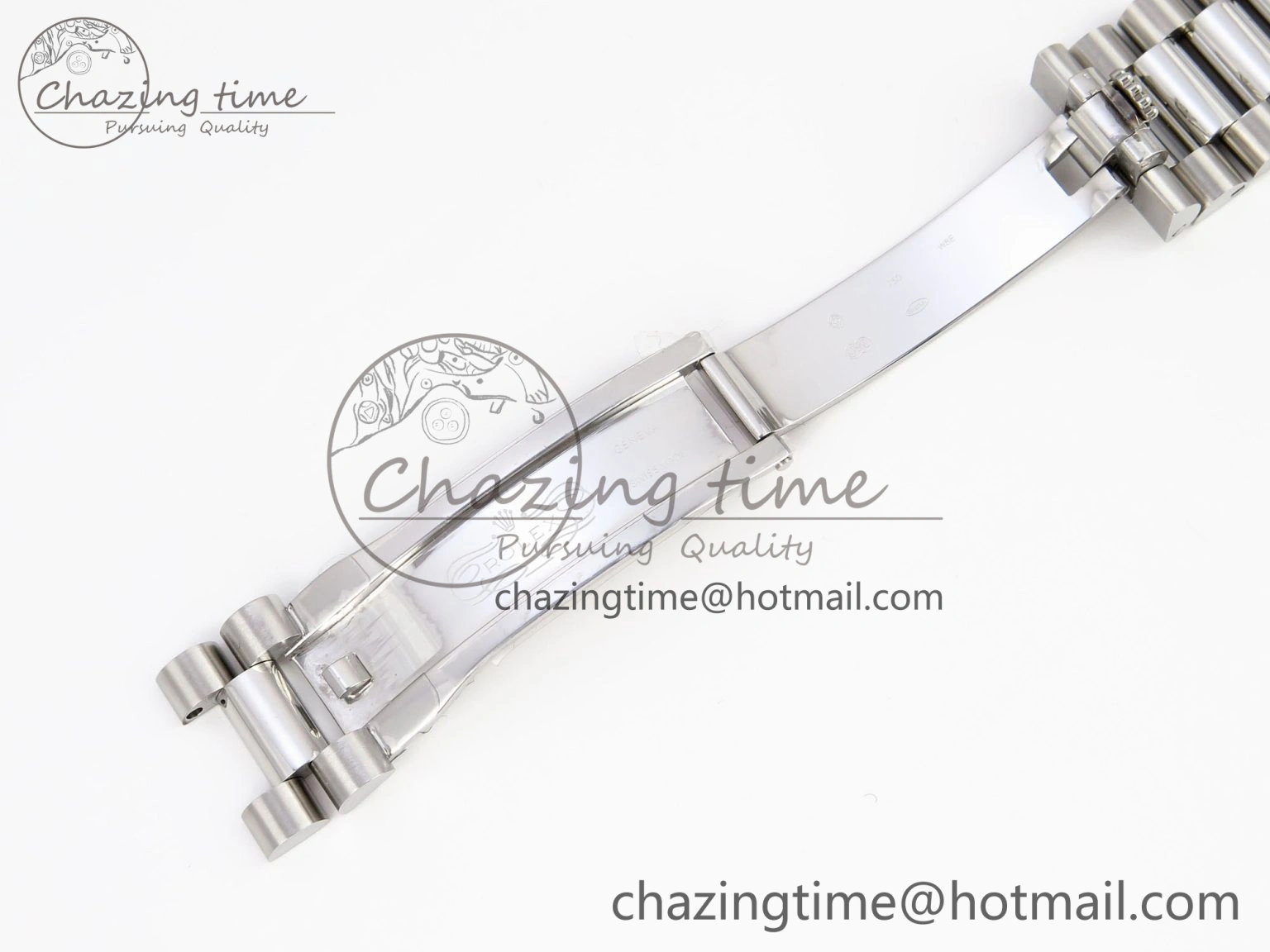 Original Day-Date 40 SS GSF Gain Weight Meteorite Crystal Dial on President Bracelet A 1916