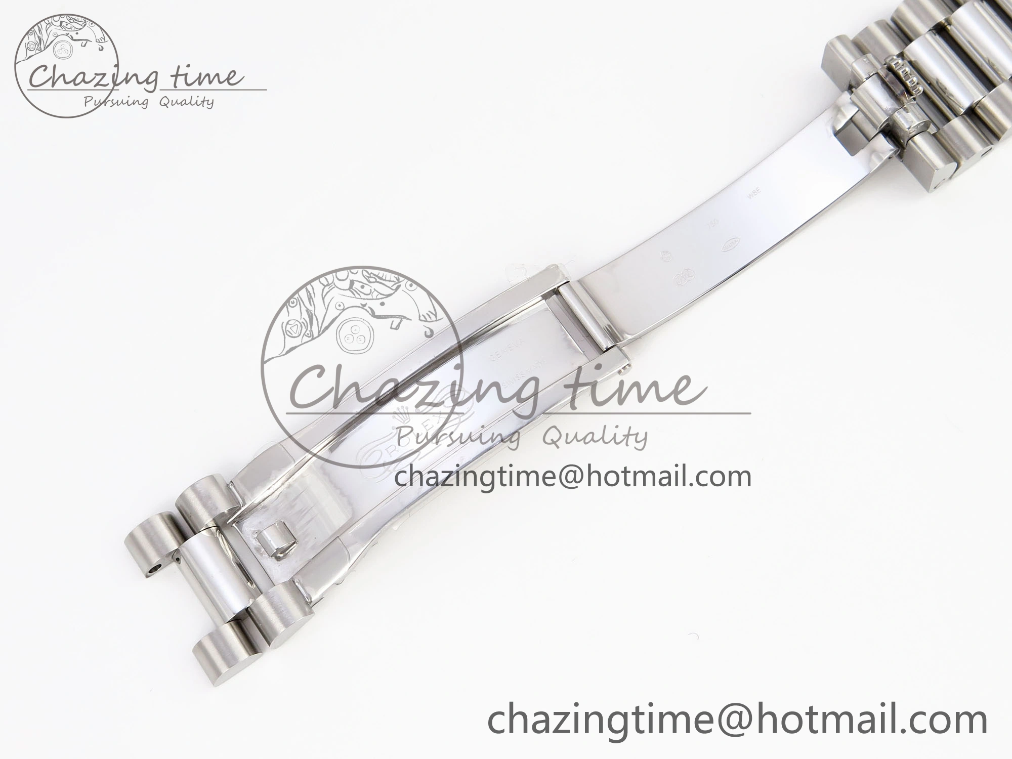 Original Day-Date 40 SS GSF Gain Weight Meteorite Crystal Dial on President Bracelet A 1916
