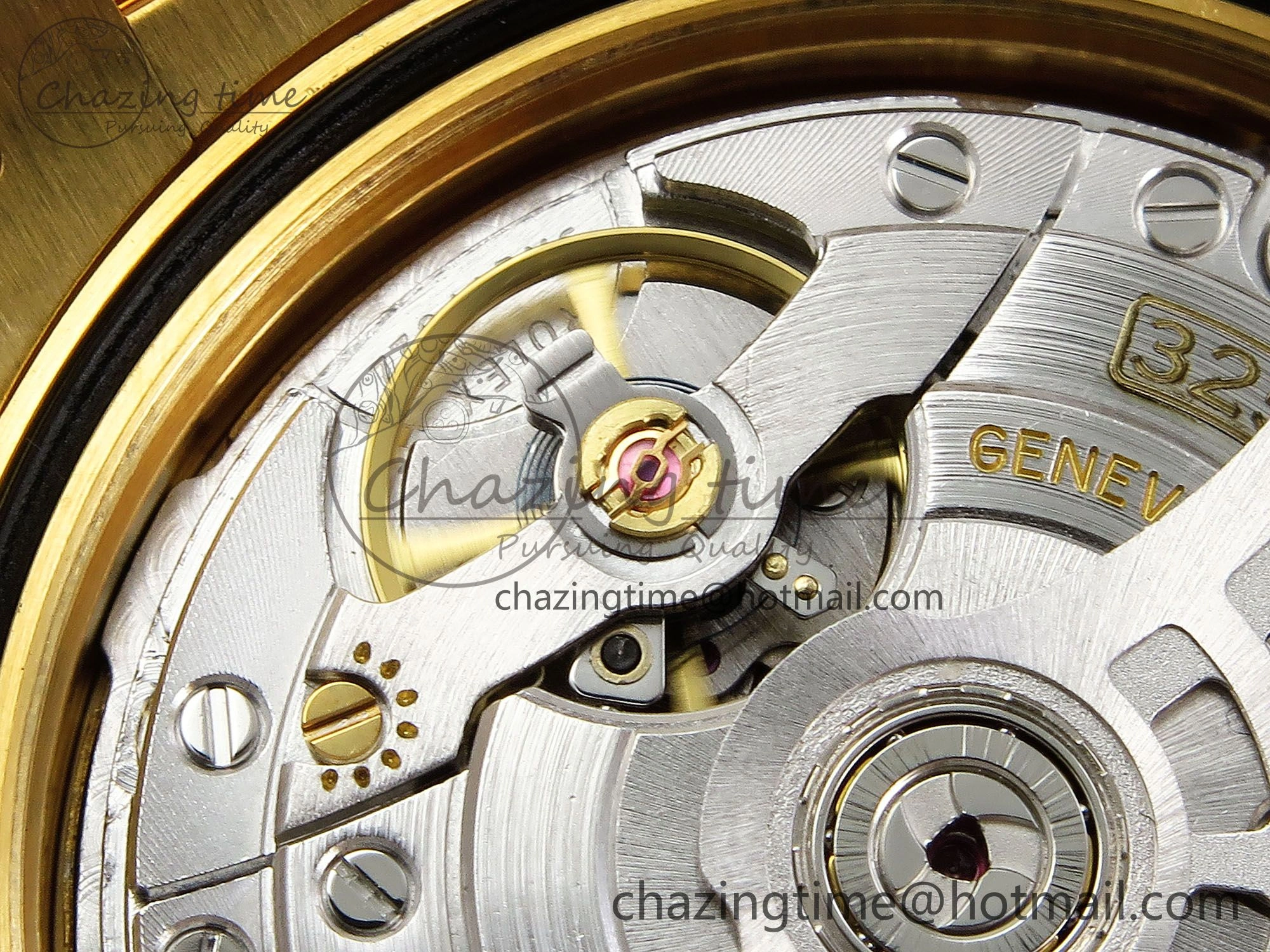 WrinkleFree Day Date 40 YG 228238 ARF 1:1 Best Edition Green Roman Dial on President Bracelet VR3255 (Gain Weight) 1502