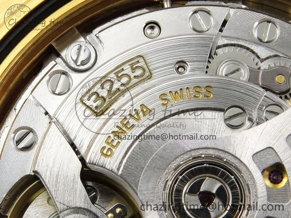 WellDesigned Day Date 40 YG 228238 ARF 1:1 Best Edition Green Roman Dial on President Bracelet VR 1521