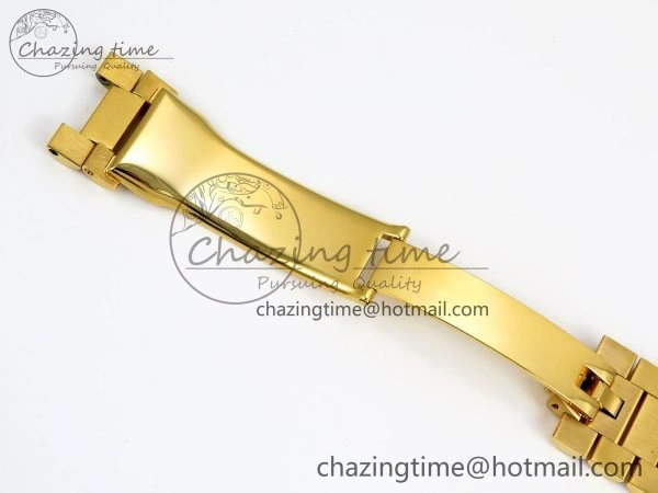 WellDesigned Day Date 40 YG 228238 ARF 1:1 Best Edition Green Roman Dial on President Bracelet VR 1521