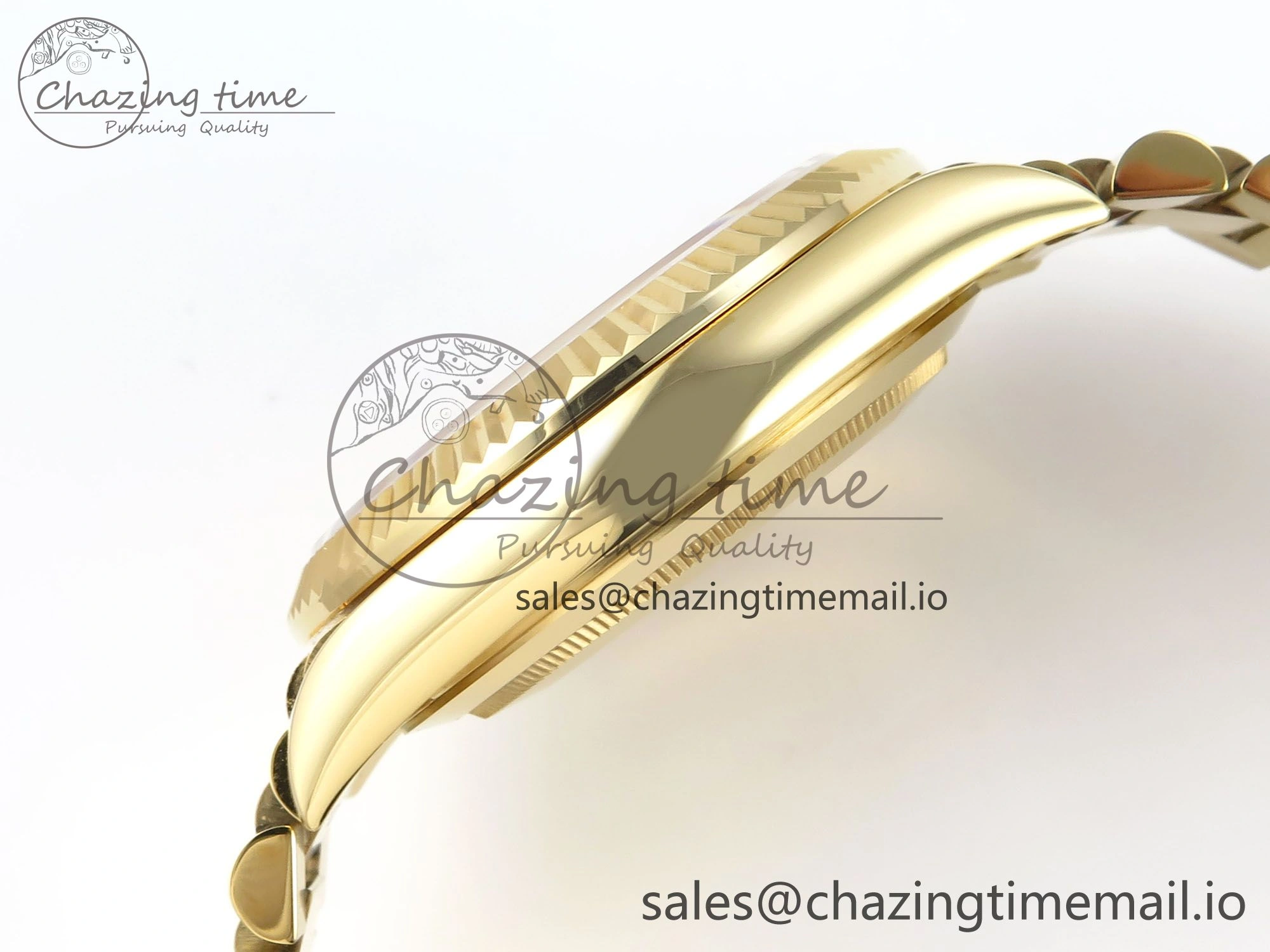 Day Date 40 YG 228238 KF 1:1 Best Edition Green Ombre Dial on President Bracelet VR3255 (Gain Weight) SportInspired 844