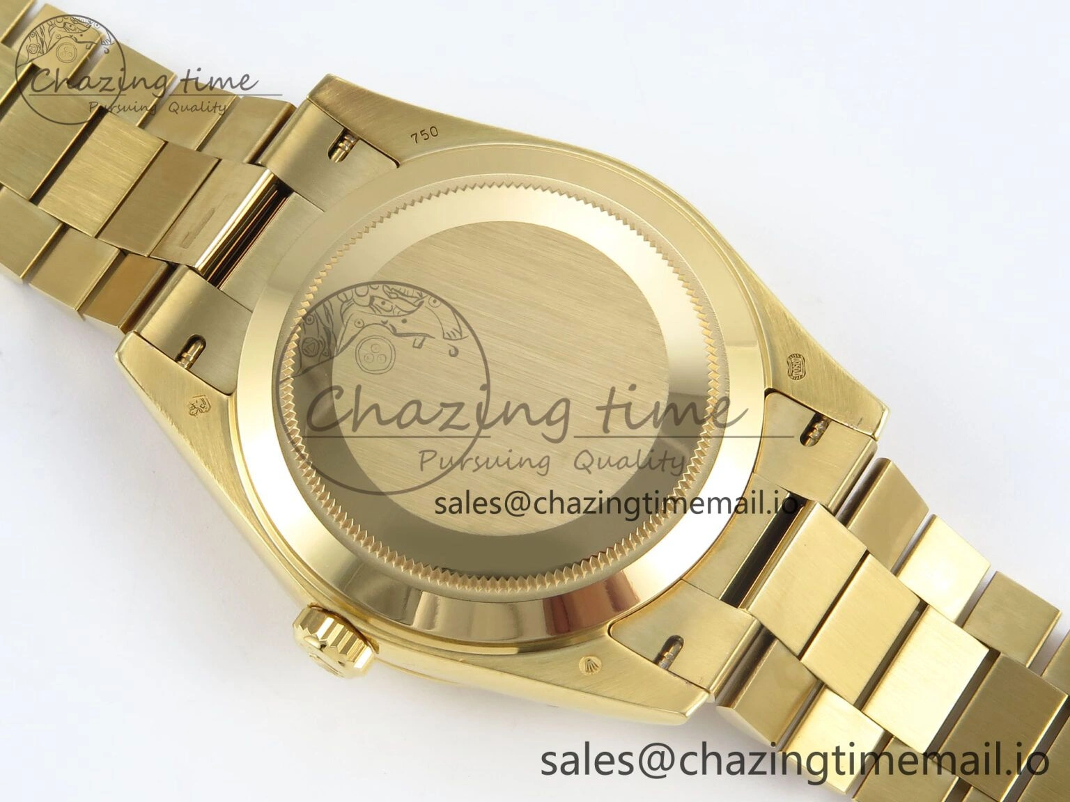 Day Date 40 YG 228238 KF 1:1 Best Edition Green Ombre Dial on President Bracelet VR3255 (Gain Weight) SportInspired 844