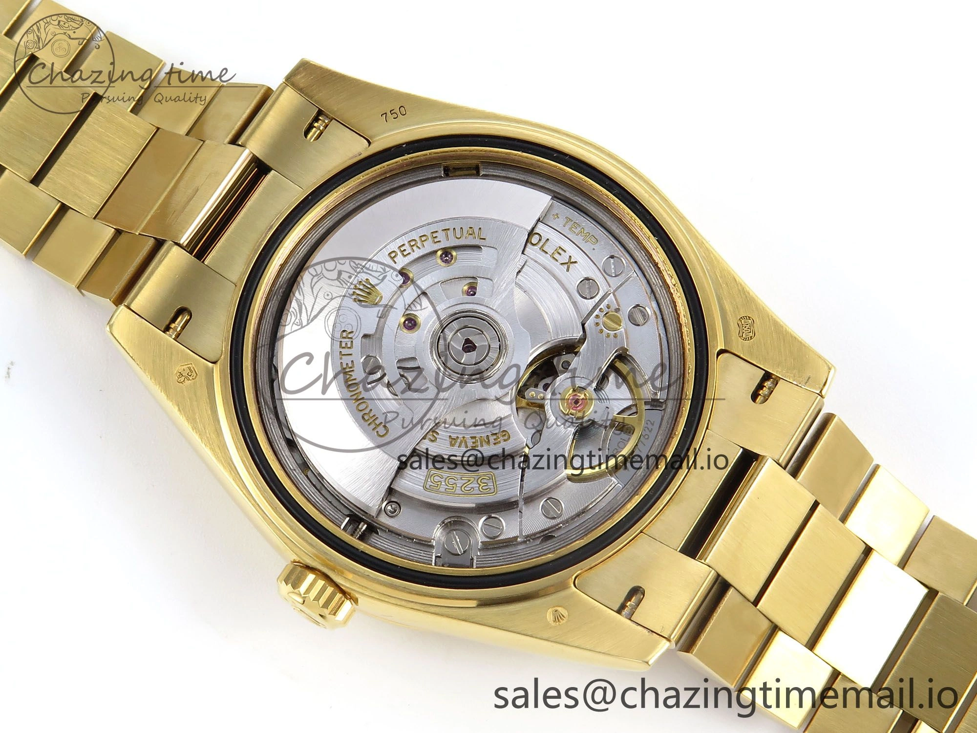 Day Date 40 YG 228238 KF 1:1 Best Edition Green Roman Dial on President Bracelet VR3255 (Gain Weight) Seasonal 840