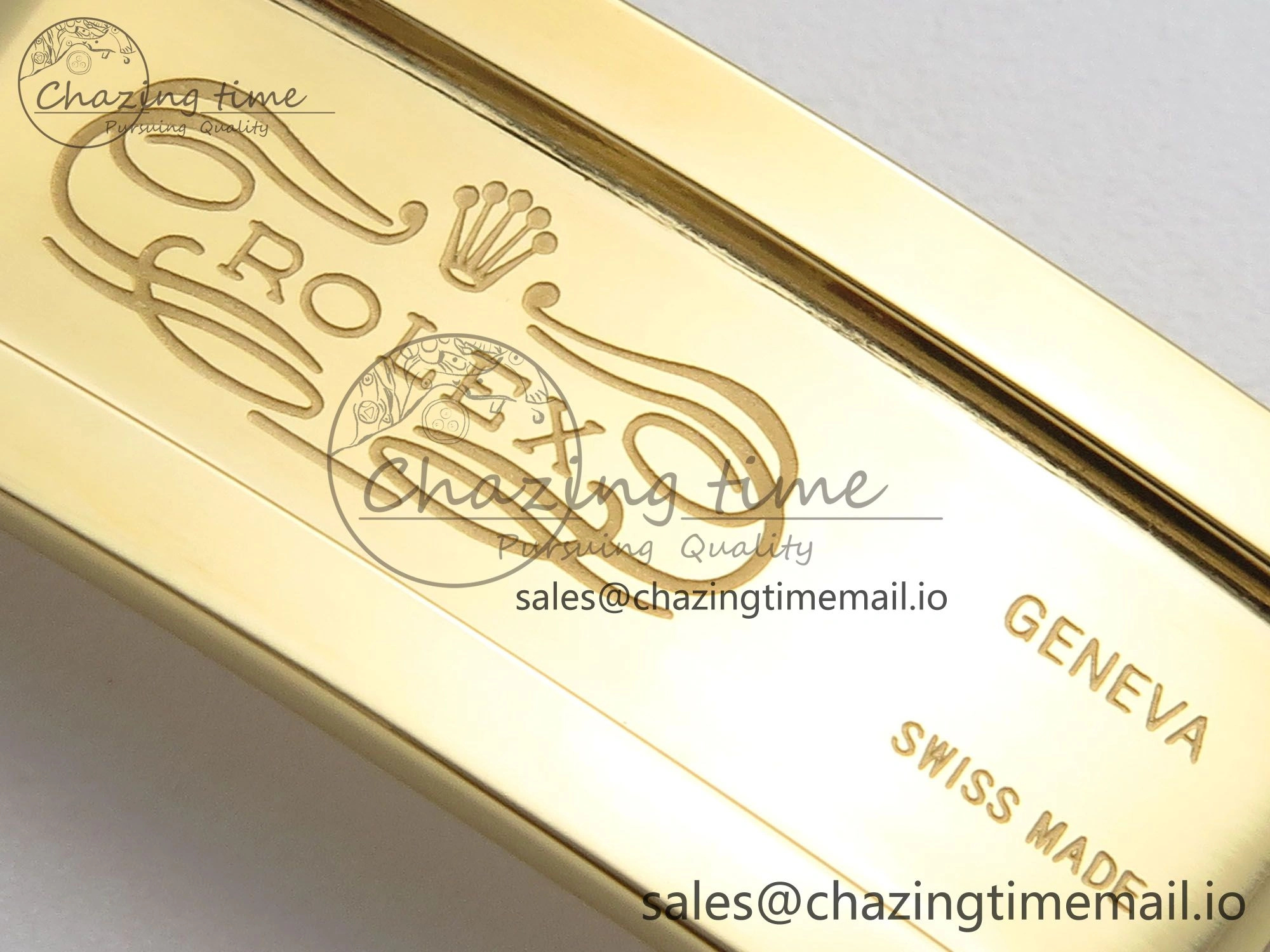 Sleek Day Date 40 YG 228238 KF 1:1 Best Edition Silver Roman Dial on President Bracelet VR3255 (Gain Weight) 845