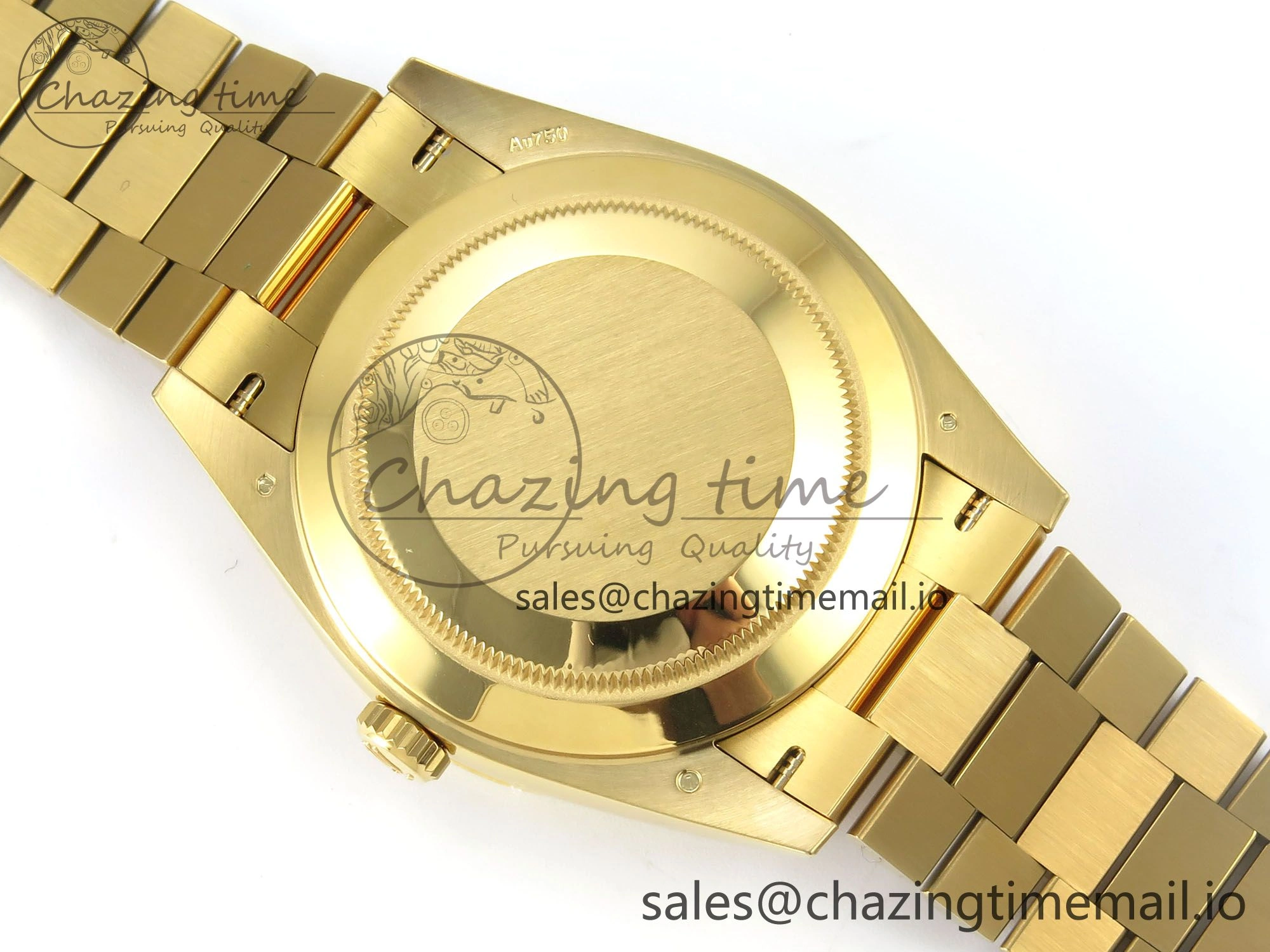 Affordable Day Date 40 YG 228238 THBF 1:1 Best Edition Black Crystal Dial on President Bracelet VR3255 V3 (Gain Weight) 378