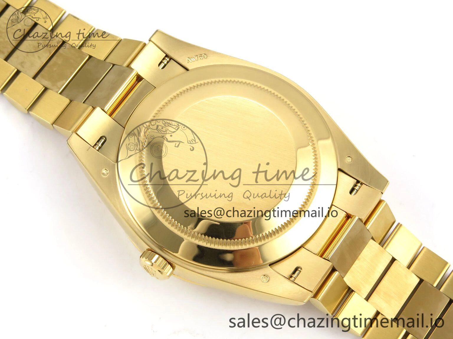 Day Date 40 YG 228238 THBF 1:1 Best Edition Green Ombre Roman Dial on President Bracelet VR3255 (Gain Weight) Tailored 950