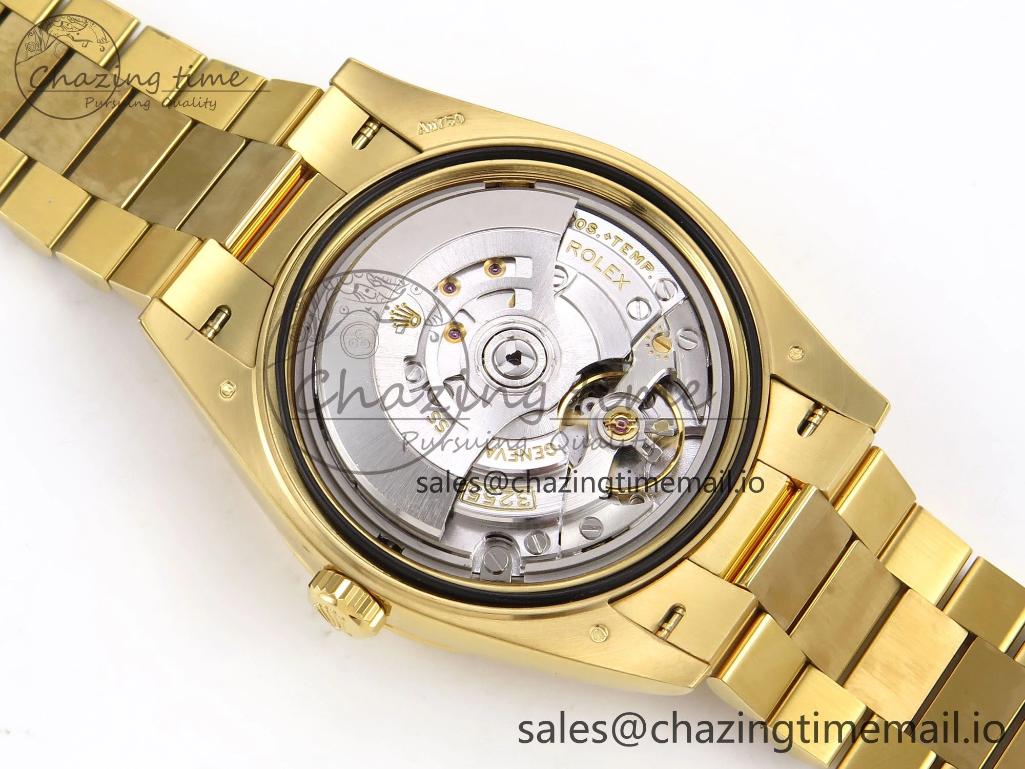 Day Date 40 YG 228238 THBF 1:1 Best Edition Green Ombre Roman Dial on President Bracelet VR3255 (Gain Weight) Tailored 950