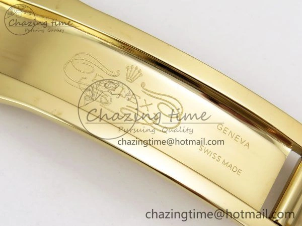 Day Date 40 YG JDF 904L Steel YG Crystal Dial on President Bracelet VR3255 V3 (Gain Weight) Premium 1375