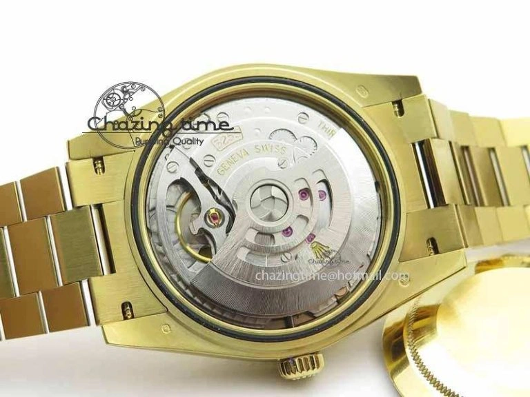 Day-Date 40mm 228238 YG Noob 1:1 Best Edition YG Dial On YG President Bracelet A Sophisticated 3714