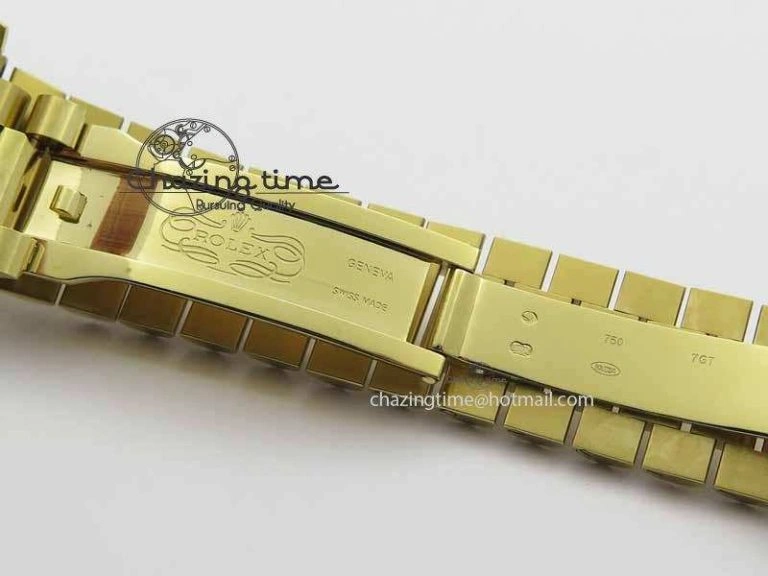 Day-Date 40mm 228238 YG Noob 1:1 Best Edition YG Dial On YG President Bracelet A Sophisticated 3714