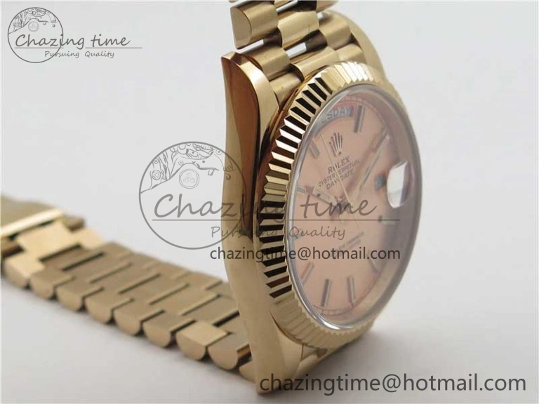 Day-Date 40mm 228239 BP New Dial Version 904 RG Stick Markers RG Dial on RG President Bracelet A Versatile 2830