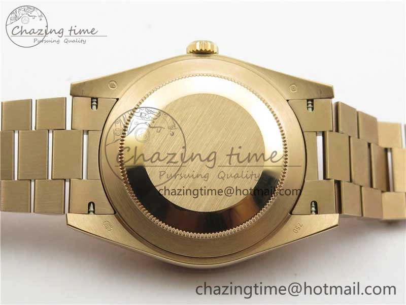 Durable Day-Date 40mm 228239 BP New Dial Version 904 RG Textured Stick Markers Dial on RG President Bracelet A 2826