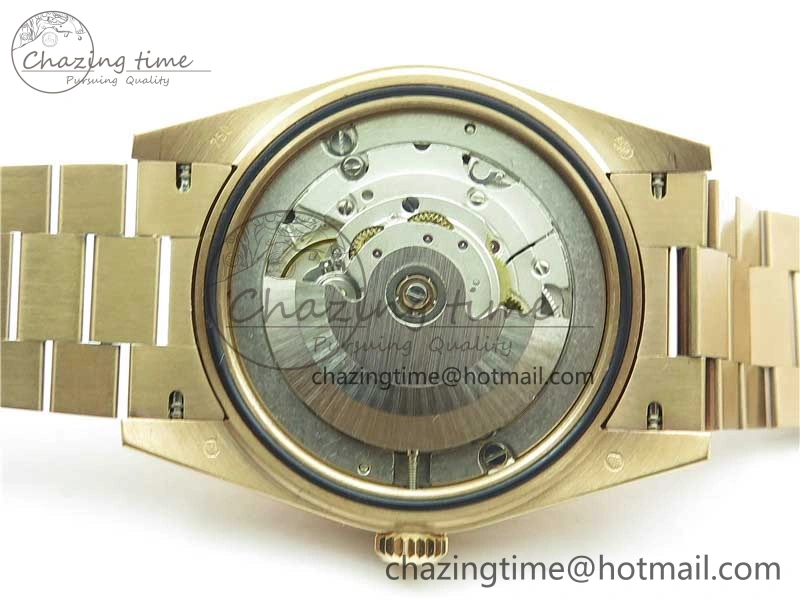 Durable Day-Date 40mm 228239 BP New Dial Version 904 RG Textured Stick Markers Dial on RG President Bracelet A 2826