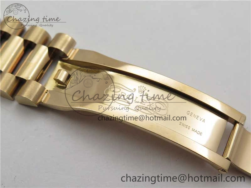 Durable Day-Date 40mm 228239 BP New Dial Version 904 RG Textured Stick Markers Dial on RG President Bracelet A 2826