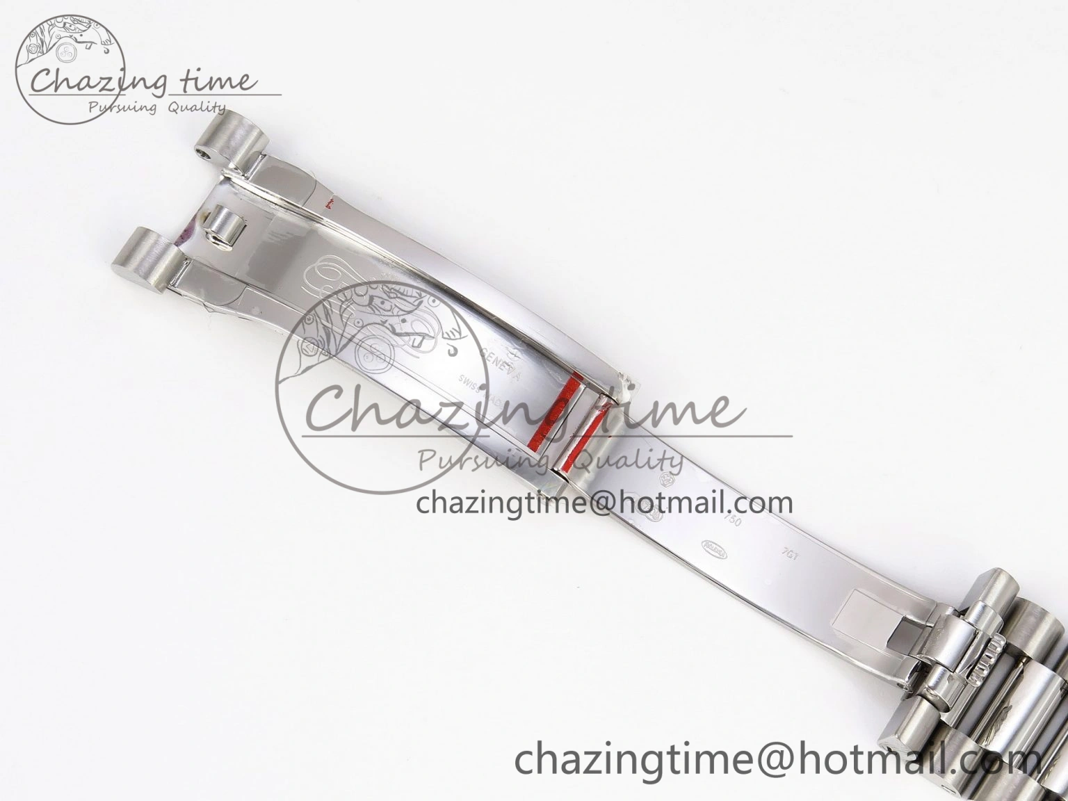EyeCatching Day-Date 40mm 228239 BP New Dial Version 904 SS Ice Blue Stick Markers Dial On SS President Bracelet A 1876
