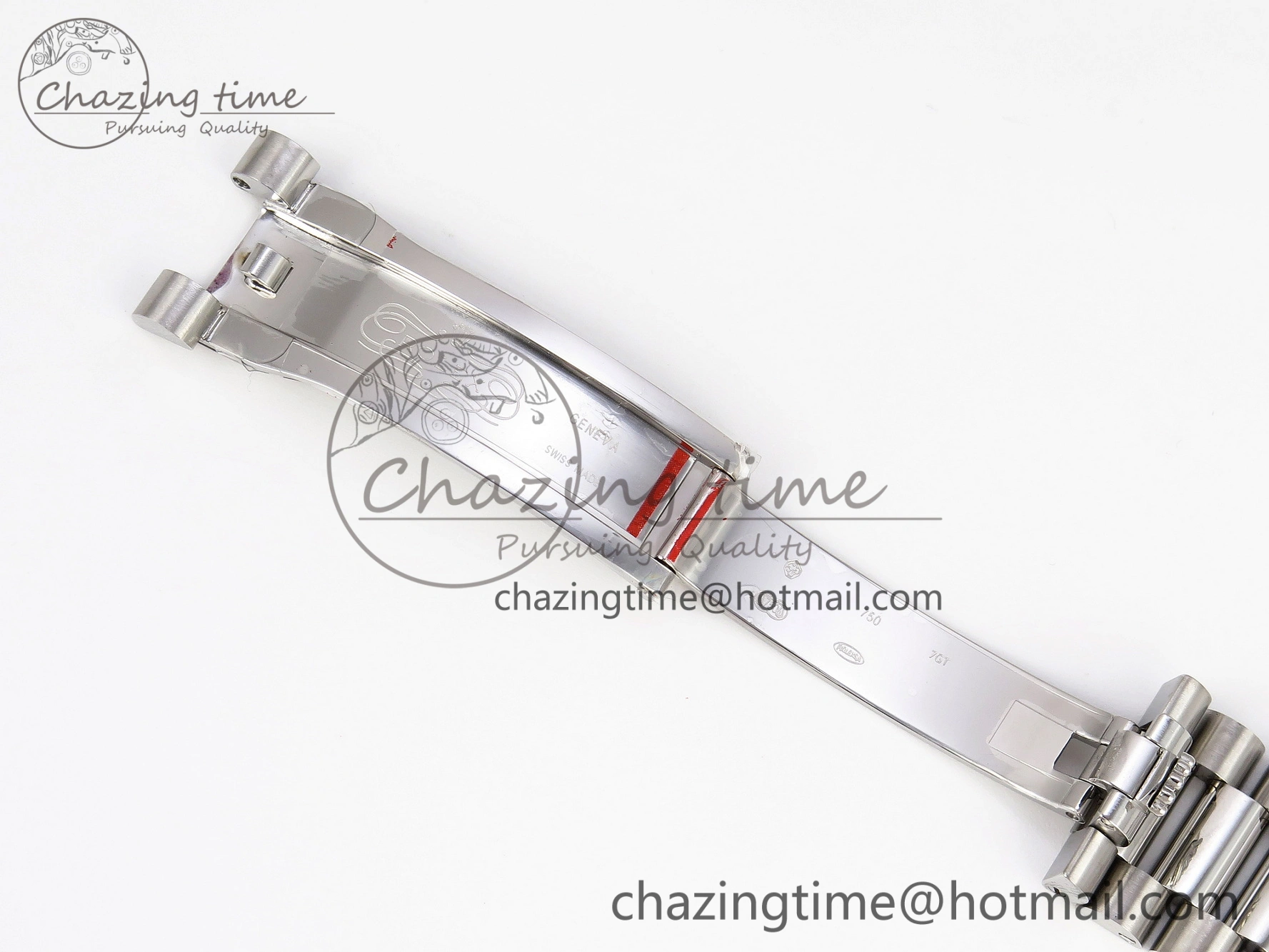 EyeCatching Day-Date 40mm 228239 BP New Dial Version 904 SS Ice Blue Stick Markers Dial On SS President Bracelet A 1876