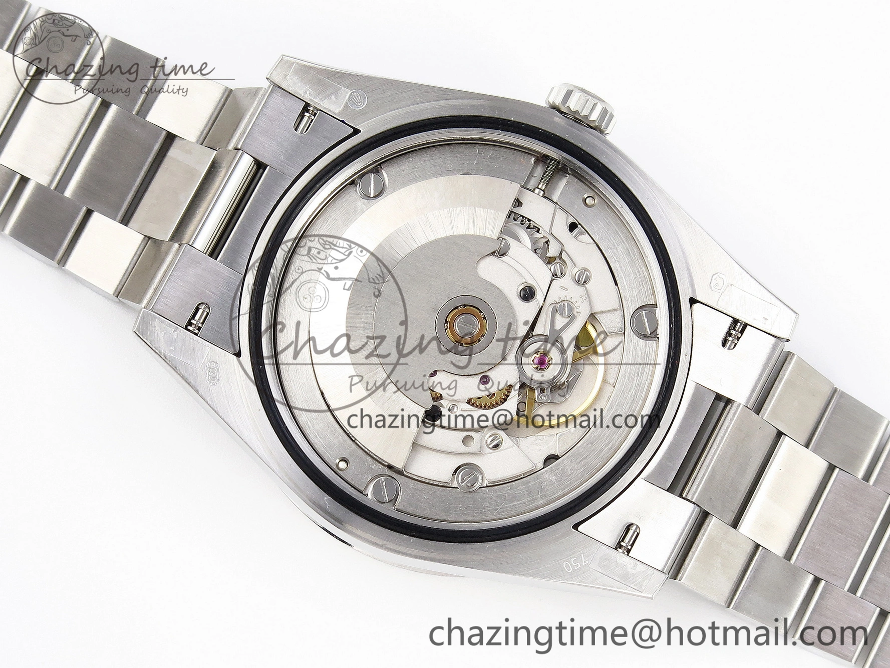 EyeCatching Day-Date 40mm 228239 BP New Dial Version 904 SS Ice Blue Stick Markers Dial On SS President Bracelet A 1876