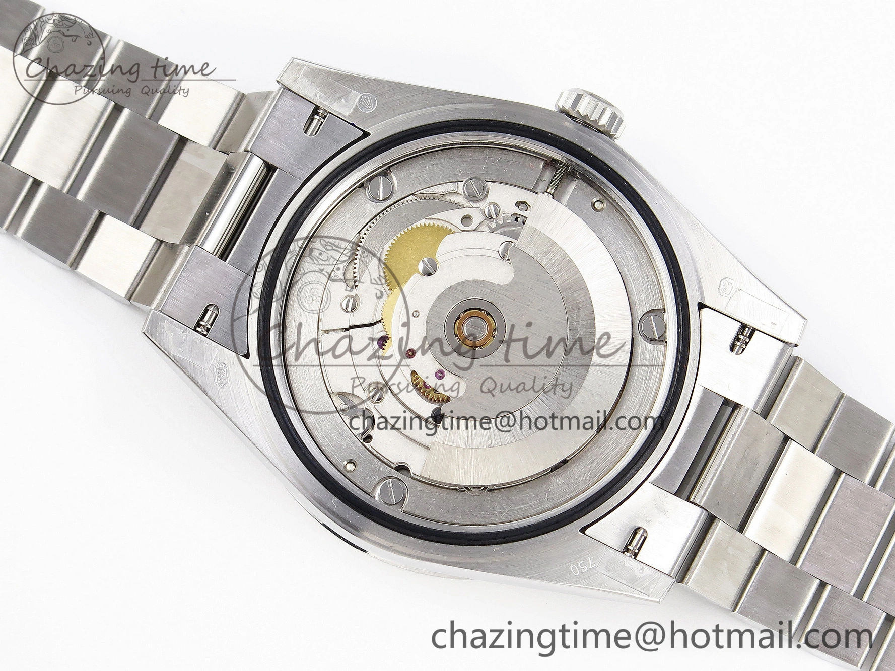 EyeCatching Day-Date 40mm 228239 BP New Dial Version 904 SS Ice Blue Stick Markers Dial On SS President Bracelet A 1876