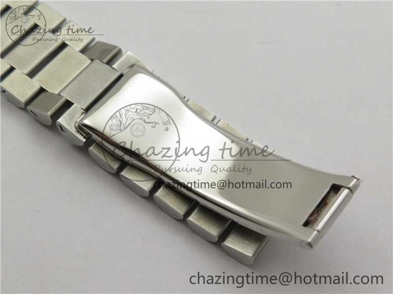 Timeless Day-Date 40mm 228239 BP New Dial Version 904 SS Ice Blue T Crystal Markers Dial on SS President Bracelet A 2822