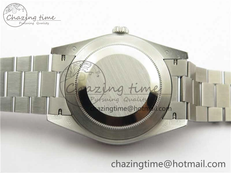 Colorful Day-Date 40mm 228239 BP New Dial Version 904 SS RG Stick Markers Dial on SS President Bracelet A 2819