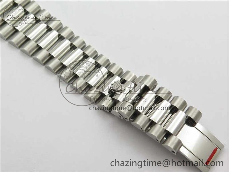 Colorful Day-Date 40mm 228239 BP New Dial Version 904 SS RG Stick Markers Dial on SS President Bracelet A 2819
