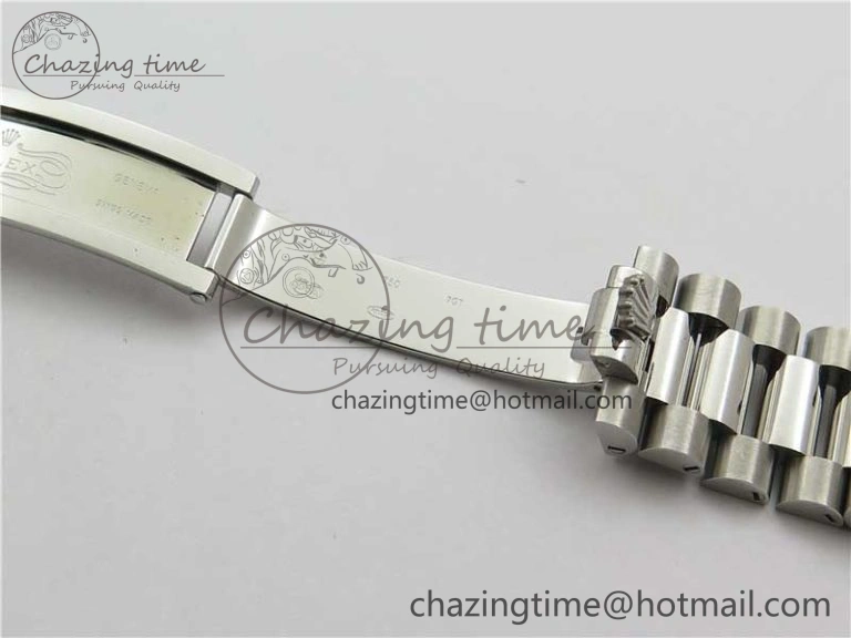 Colorful Day-Date 40mm 228239 BP New Dial Version 904 SS RG Stick Markers Dial on SS President Bracelet A 2819