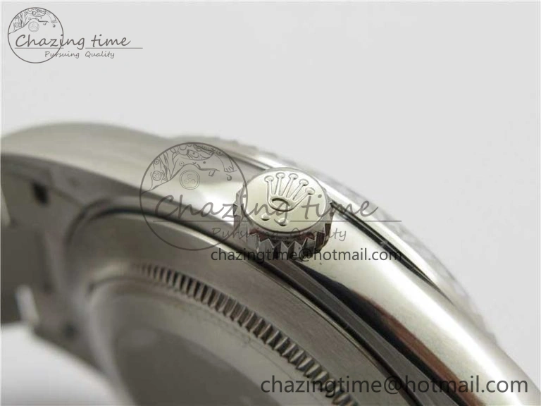Day-Date 40mm 228239 BP New Dial Version 904 SS Silver T Crystal Markers Dial on SS President Bracelet A Lightweight 2816