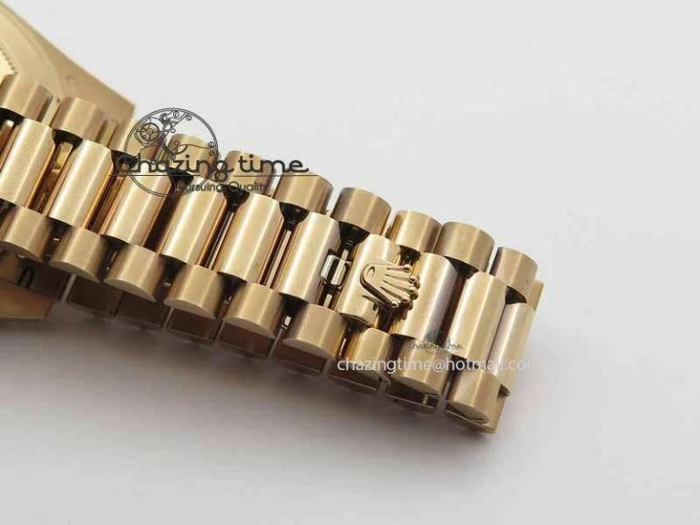 Day-Date 40mm 228239 RG Noob 1:1 Best Edition Green Roman Dial On RG President Bracelet A SunProtective 3706