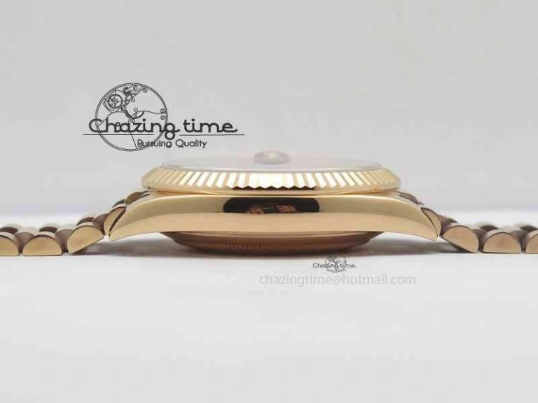 Soft Day-Date 40mm 228239 RG Noob 1:1 Best Edition RG Dial On RG President Bracelet A 3708