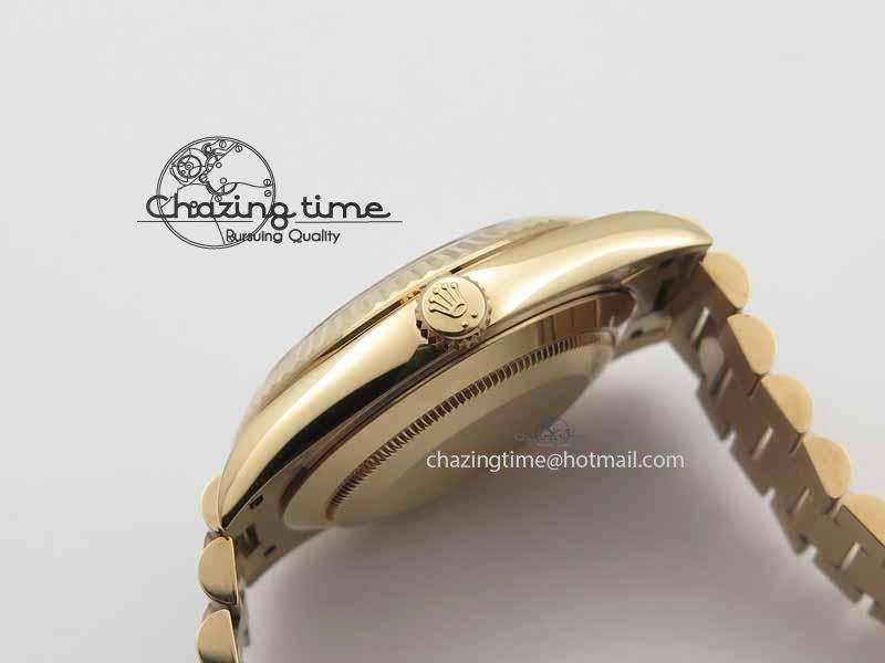 Soft Day-Date 40mm 228239 RG Noob 1:1 Best Edition RG Dial On RG President Bracelet A 3708