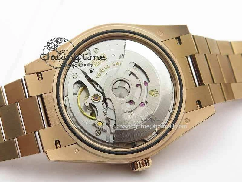 Soft Day-Date 40mm 228239 RG Noob 1:1 Best Edition RG Dial On RG President Bracelet A 3708