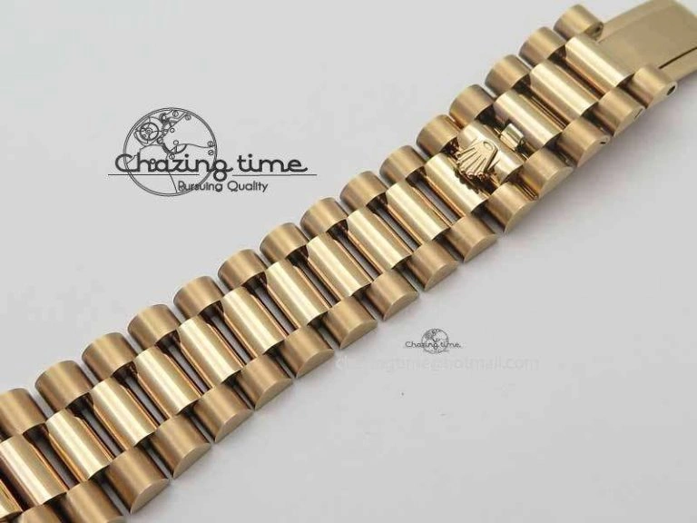 Soft Day-Date 40mm 228239 RG Noob 1:1 Best Edition RG Dial On RG President Bracelet A 3708