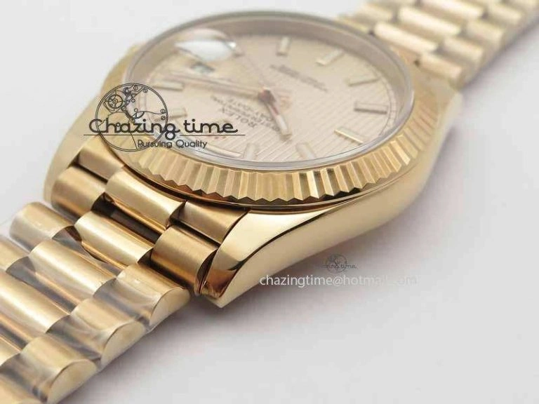 Soft Day-Date 40mm 228239 RG Noob 1:1 Best Edition RG Dial On RG President Bracelet A 3708