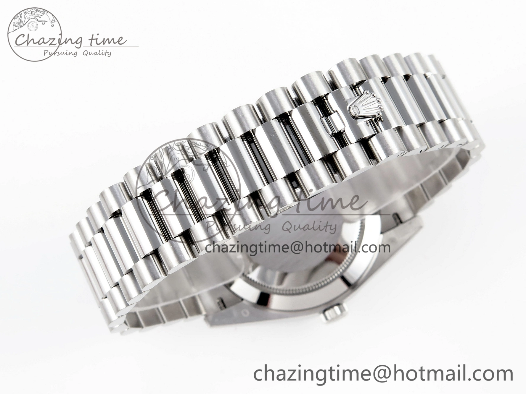 Day Date 40mm 228239 SS Bp Maker 1:1 Best Edition White Meteorite Dial T Crystal Markers on SS President Bracelet A Reliable 1884