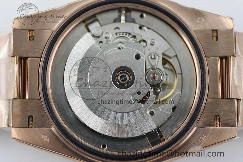 Day Date 40mm RG 904L Steel TWF 1:1 Best Edition Brown Dial on RG Bracelet A Timeless 2351