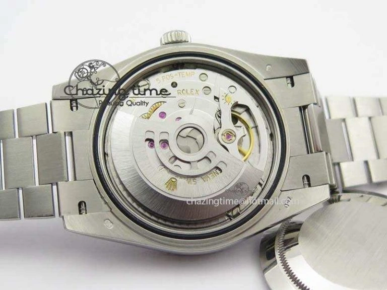 Day-Date 40mm SS 228206 Noob 1:1 Best Edition Textured Ice Blue Dial on SS Bracelet A Comfortable 3799
