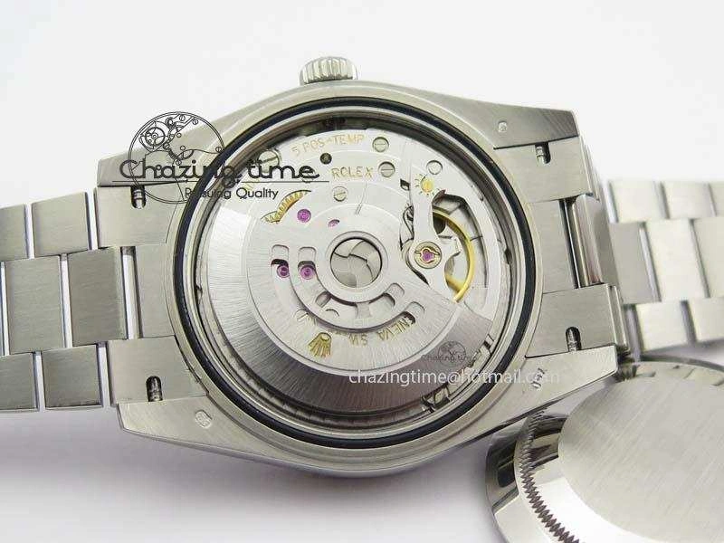 Day-Date 40mm SS 228206 Noob 1:1 Best Edition Textured Ice Blue Dial on SS Bracelet A Comfortable 3799