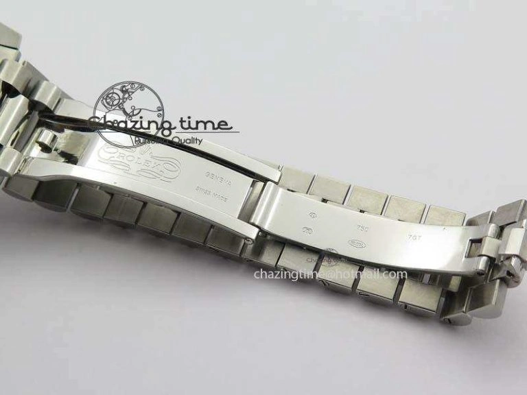 Day-Date 40mm SS 228206 Noob 1:1 Best Edition Textured Ice Blue Dial on SS Bracelet A Comfortable 3799
