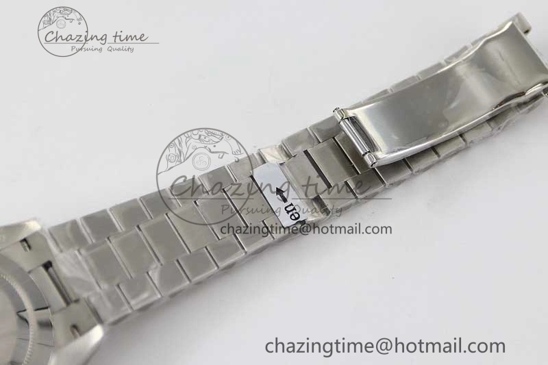 Day Date 40mm SS 904L Steel TWF 1:1 Best Edition Black Dial on SS Bracelet A NewStyle 2363