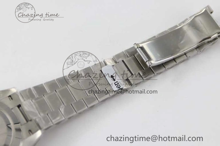 Day Date 40mm SS 904L Steel TWF 1:1 Best Edition Blue Roman Dial on SS Bracelet A FashionForward 2356