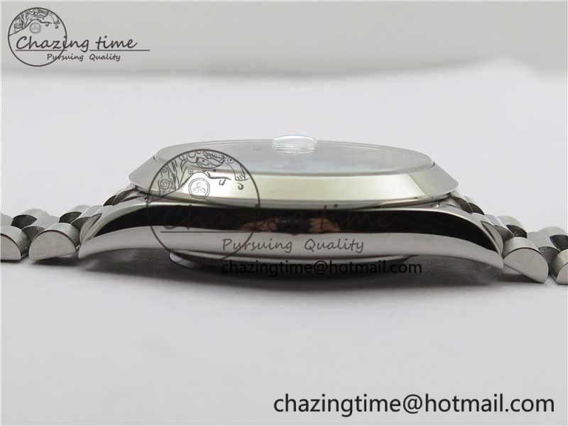 Day Date 40mm SS BP Maker Best Edition Blue Dial Arabic Markers On SS Bracelet A Colorful 2887
