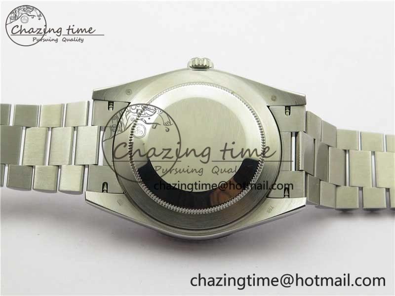 Day Date 40mm SS BP Maker Best Edition Blue Dial Arabic Markers On SS Bracelet A Colorful 2887