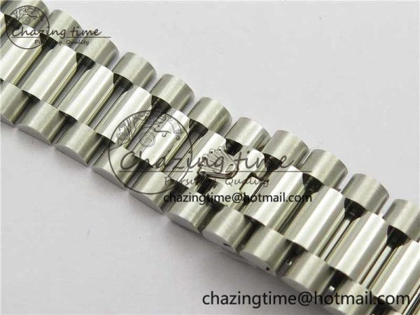 Day Date 40mm SS BP Maker Best Edition Blue Dial Arabic Markers On SS Bracelet A Colorful 2887