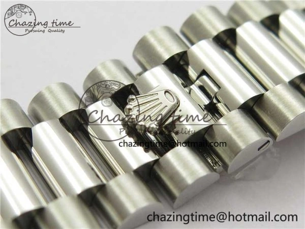 Day Date 40mm SS BP Maker Best Edition Blue Dial Arabic Markers On SS Bracelet A Colorful 2887