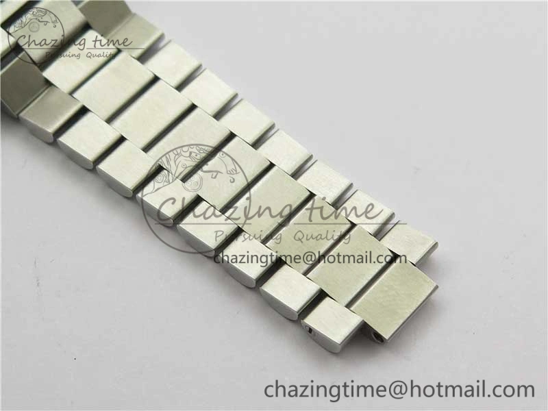 Youthful Day Date 40mm SS BP Maker Best Edition Diamond Bezel Blue Dial Arabic Markers On SS Bracelet A 2883