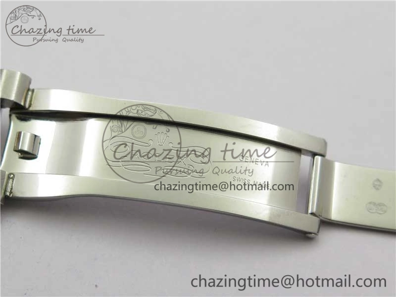 Youthful Day Date 40mm SS BP Maker Best Edition Diamond Bezel Blue Dial Arabic Markers On SS Bracelet A 2883