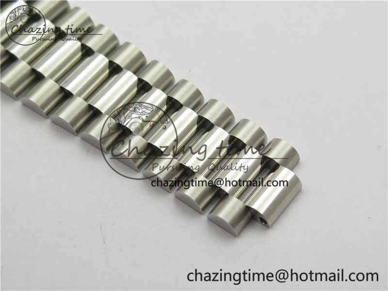 MoistureWicking Day Date 40mm SS BP Maker Best Edition Fluted Bezel Blue Dial Arabic Markers On SS Bracelet A 2886
